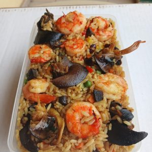 Seafood fried rice